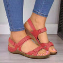 Flat Toe Velcro Casual Sandals