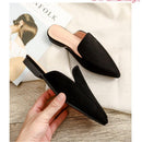 Women's tulle made of pointed suede