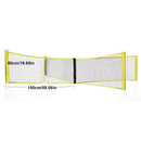 Four-sided Cross Volleyball Net