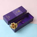 24K Foil Gold Plated Rose 