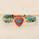 Passion Heart Braided Bracelet