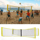 Four-sided Cross Volleyball Net