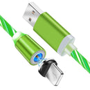 iGlow Glowing LED Magnetic 3-in-1 USB Charging Cable 