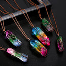 Tree of Life Crystal Pendant Necklace