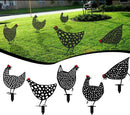 Kippenset - 4 Delige decoratieset voor binnen buiten!
