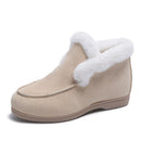 Suede Leather Ankle Boots