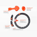 Exercising Hoola Hoop