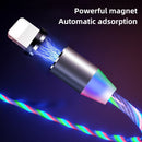 iGlow Glowing LED Magnetic 3-in-1 USB Charging Cable 