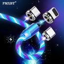 iGlow Glowing LED Magnetic 3-in-1 USB Charging Cable 