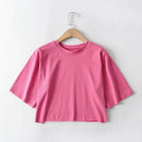 Losse korte top