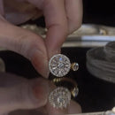 Crystal Rotating Fashion Ring