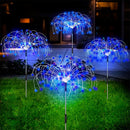 Waterproof Solar Garden Fireworks Lamp