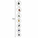 7 Chakra Gemstone Wall Decor 