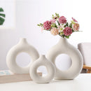 Ceramic Round Flower Vase