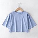 Losse korte top