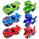 Transforming Dinosaur LED Car