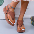 Beach Tassel Sandals 