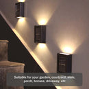 Solar Powered Outdoor Patio Wall Light