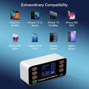 8-port USB charging station