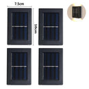 Solar Powered Outdoor Patio Wall Light