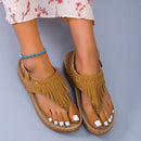 Beach Tassel Sandals 