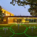 Solar-powered mole repeller