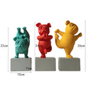 Yoga Bulldog Statue