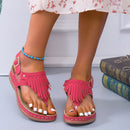 Beach Tassel Sandals 