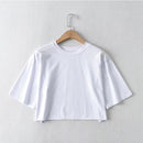 Losse korte top