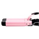 Ceramic curling iron with LCD display