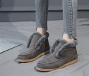 Suede Leather Ankle Boots