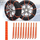 Anti-slip tire chains (10 pcs)
