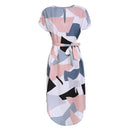 Geometric Sheath Dress