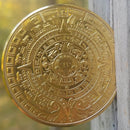 Aztec Calendar Medallion