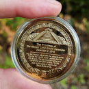 Aztec Calendar Medallion