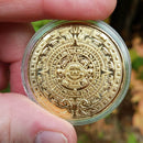 Aztec Calendar Medallion