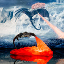 3D Fire-Breathing Dragon Night Light 