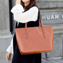Vintage Oil Wax Leather Tote Bag