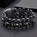 Skeleton Biker's Bracelet