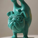 Yoga Bulldog Statue