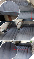 Inflatable car backseat mattress