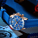 LIGE Luxury Chronograph Sports Watch