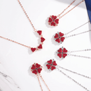 Folding Pendant | Four-Leaf Clover Necklace