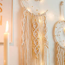 Crescent Luna Macrame Dreamcatcher