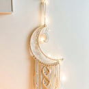 Crescent Luna Macrame Dreamcatcher