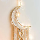 Crescent Luna Macrame Dreamcatcher