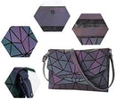Geometric Luminous Crossbody Bag