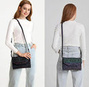 Geometric Luminous Crossbody Bag