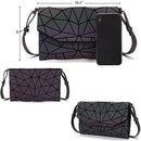 Geometric Luminous Crossbody Bag