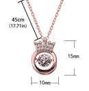 Dancing Crown Necklace